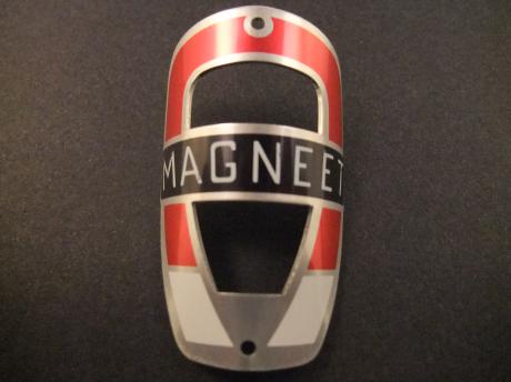 Magneet Rijwielen- en Motorenfabriek.Weesp balhoofdplaatje